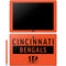 NFL Cincinnati Bengals Orange Performance Series Galaxy Book 12in Skin